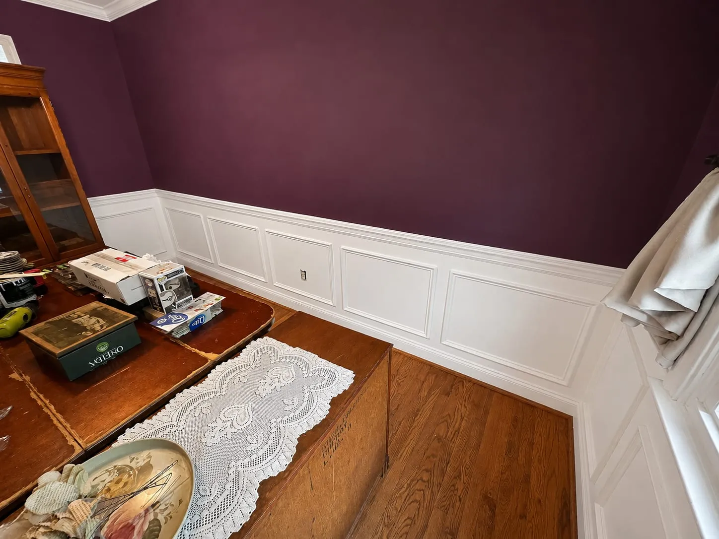 Picture Frame Wainscoting 1