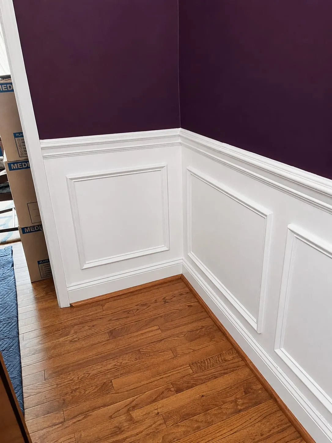 Picture Frame Wainscoting 2